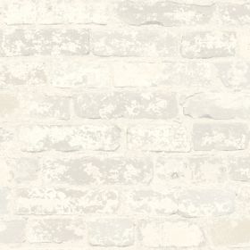 Papel pintado PAPEL AUTODHESIVO LADRILLO BLANCO