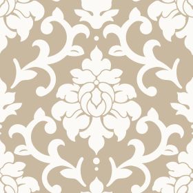 Papel pintado PAPEL AUTODHESIVO DAMASCO DORADO