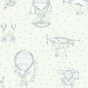 Papel pintado Globo aerostático 3